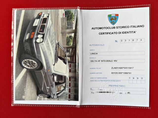 Lancia Delta HF Integrale 16V