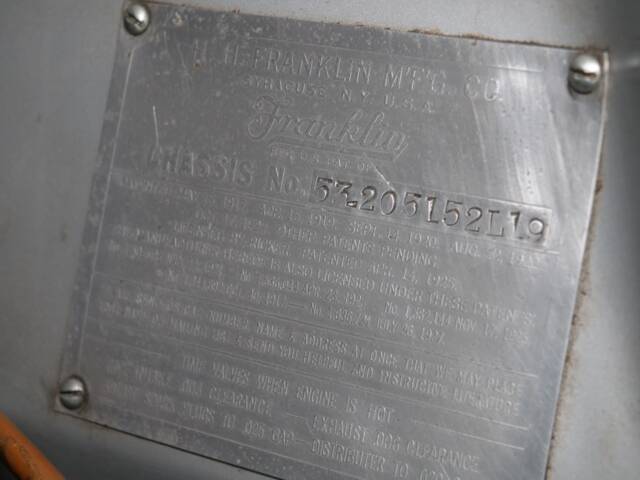 Franklin Series 15 Model 153