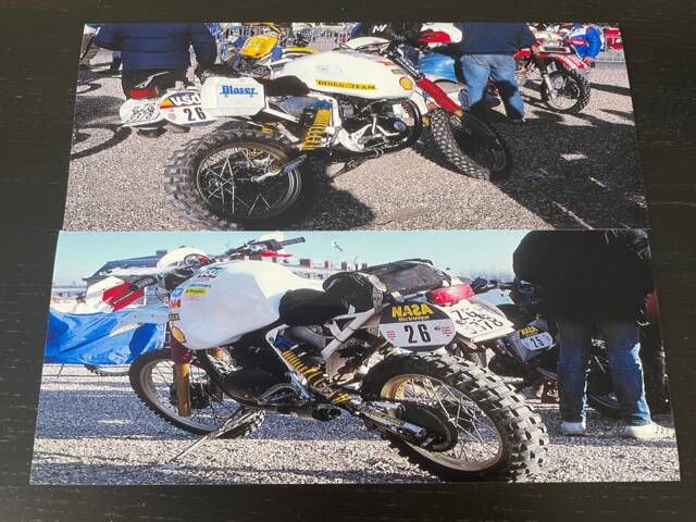 BSA A 65 Lightning II - Ansichten der BSA in Versailles