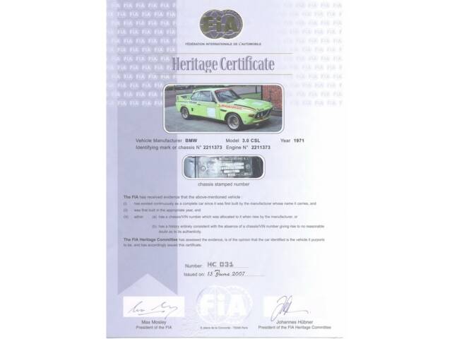BMW 3.0 CSL Group 2