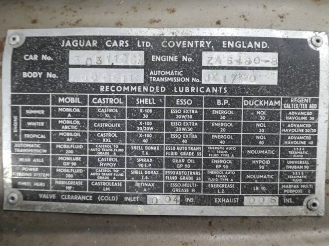 Jaguar Mk X 3.8