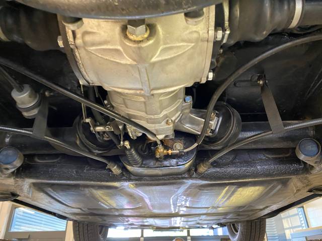 Porsche 356 A 1600 S - Getriebe und Unterboden