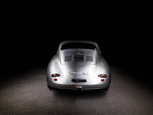 Porsche 356 A 1600 S - Rückansicht Sebring Auspuff