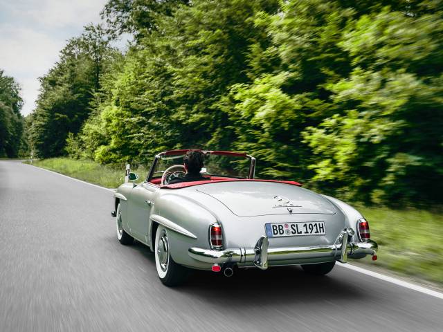 Mercedes-Benz 190 SL - Mercedes-Benz 190 SL Silver for sale
