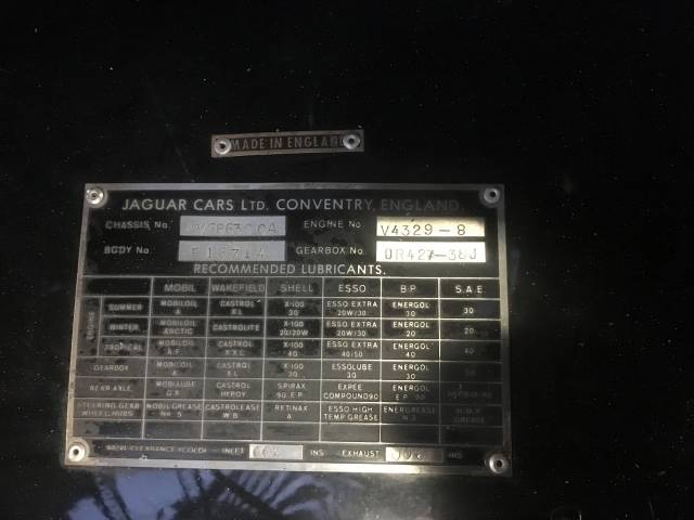 Jaguar XK 150 3.4 S OTS