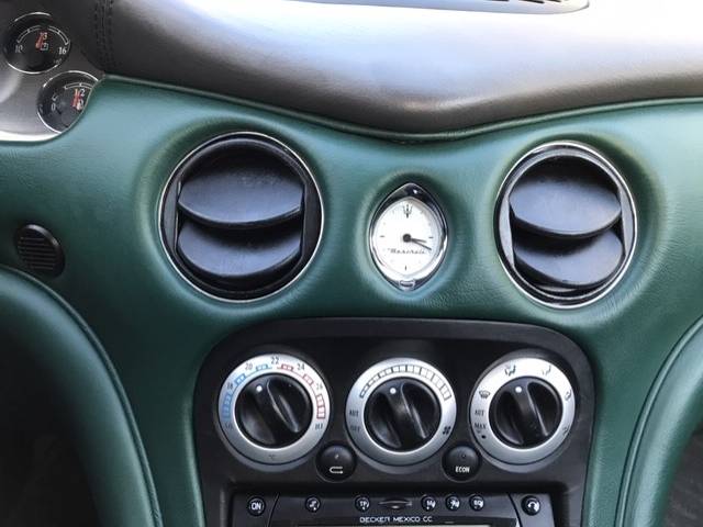 Maserati 3200 GT - Climat control & klokje