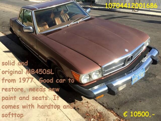 Bild 1/21 von Mercedes-Benz 450 SL (1976)