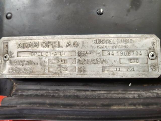 Opel GT 1900