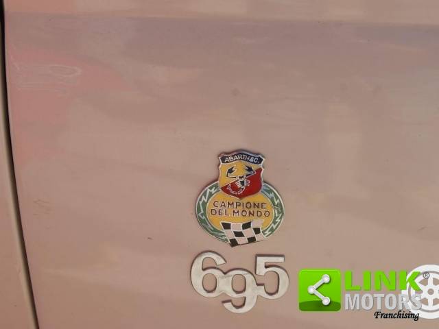 FIAT 500 ABARTH 695 SCRITTA WRITTEN BADGE CRUSCOTTO