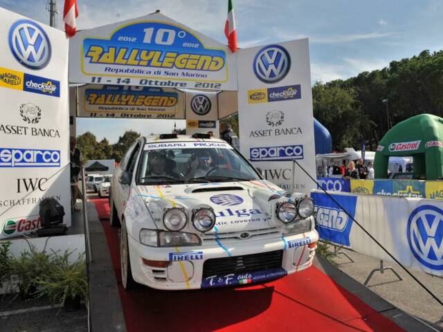 Subaru Impreza GT Turbo - START RALLY LEGEND 2012