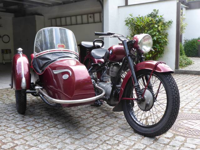 BMW R25/3 mit SW Steib LS200 Bj 1951