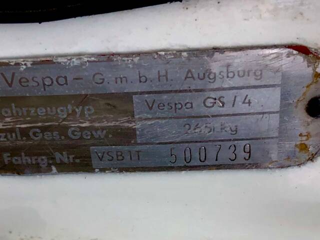Piaggio Vespa 160 GS