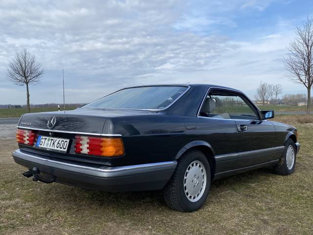 Mercedes-Benz 560 SEC - Dieser Wagen wurde immer gepflegt und macht einfach eine perfekte Figur.