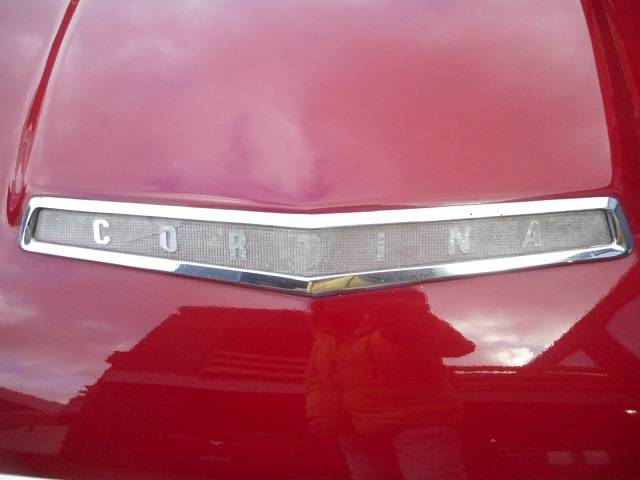 Ford Cortina Gt Schild Hinten Viertelschutz Autoabzeichen - 2Er