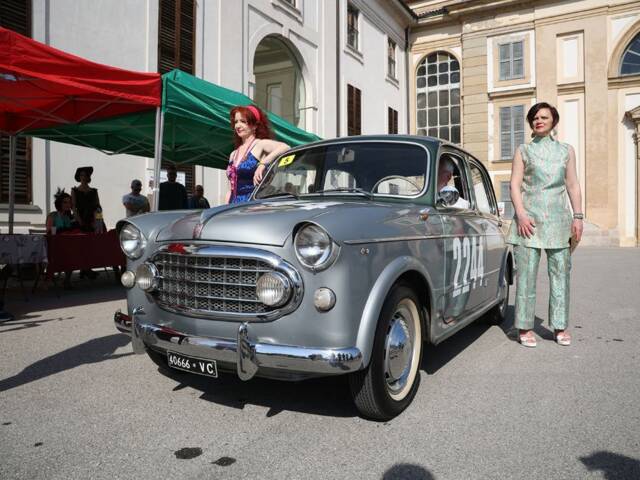 La Fiatt 1100 Elite Vignale in Passerella al Concorso d'Eleganza di Monza 2024