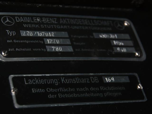 Mercedes-Benz 220 Cabriolet A