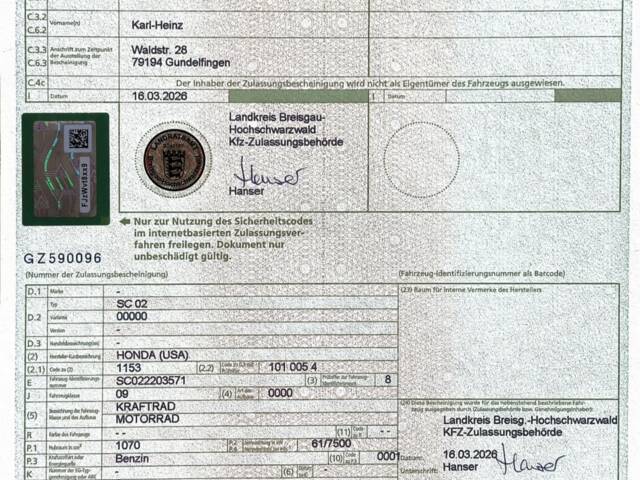 Honda GL 1100 Gold Wing