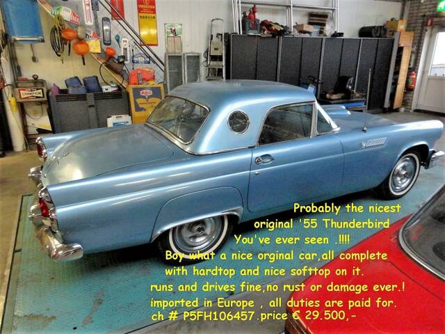 Afbeelding 1/49 van Ford Thunderbird (1955)