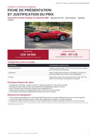 20260829 Fiche publique justification prix Corvette C3 1968.pdf
