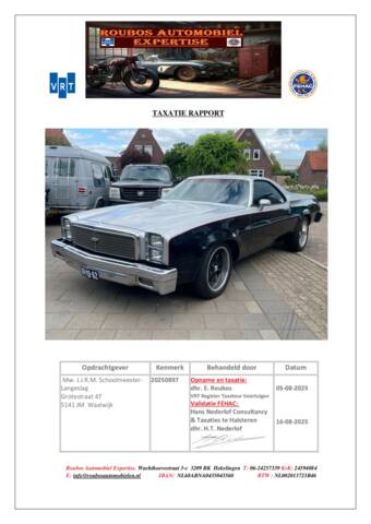 Taxatie Chevrolet El Camino 2025.pdf