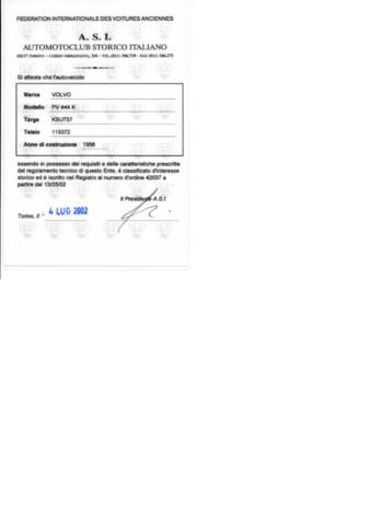 VOLVO ''PV 444-K'' - Iscrizione ASI.pdf