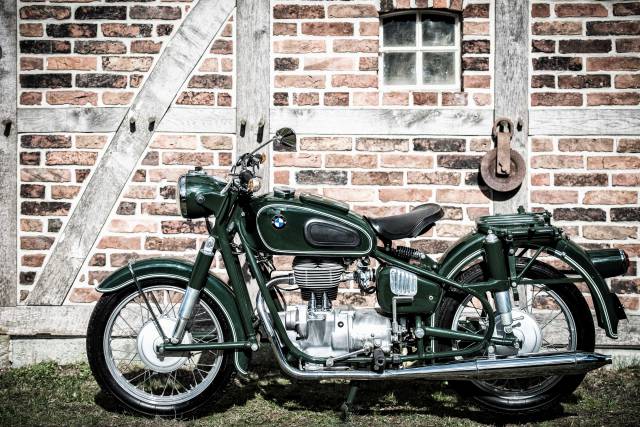 Rare is not even coming close - the last tru one-cylinder BMW R27.