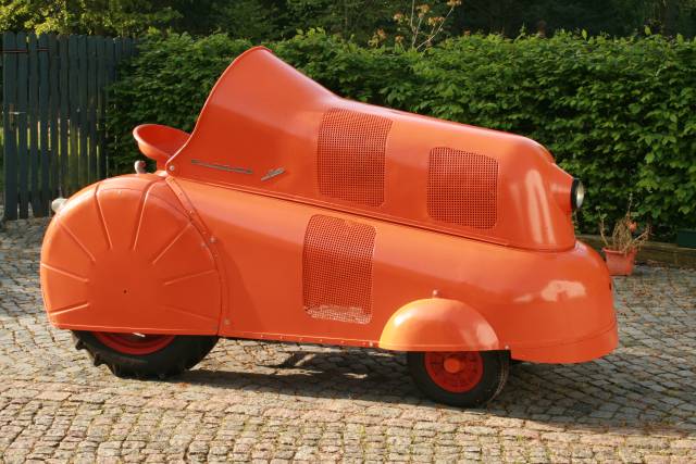 Porsche Kaffeeplantageenschlepper P 312, Seitenansicht