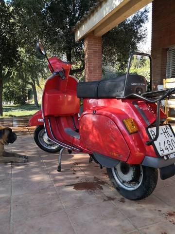 Vespa 125s elestart