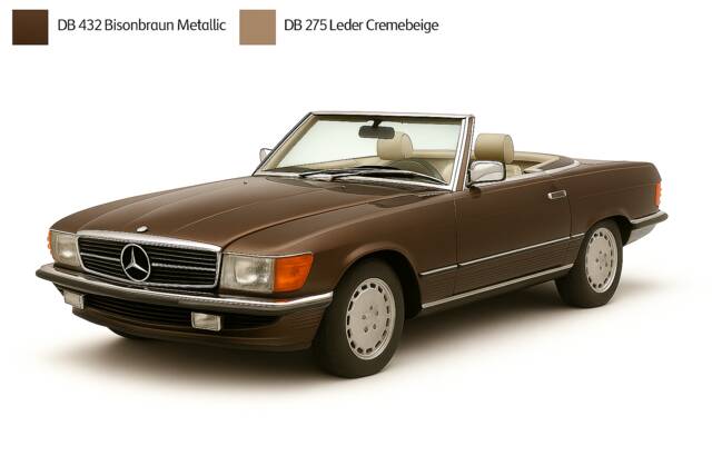 Afbeelding 1/4 van Mercedes-Benz 560 SL (1988)