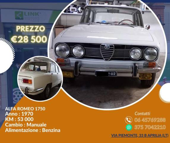 Image 1/10 of Alfa Romeo 1750 Berlina (1970)