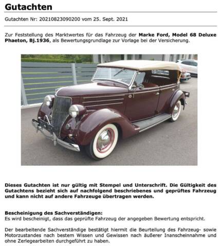 Bild 1/42 von Ford V8 (1936)