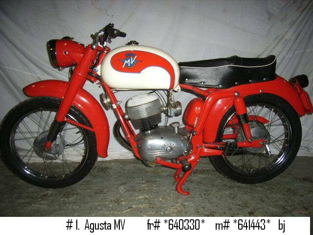 Imagen 1/2 de MV Agusta DUMMY (1958)