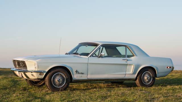 Aktuell mit GT 350 Rennstreifen (Streifen sind Aufkleber)
