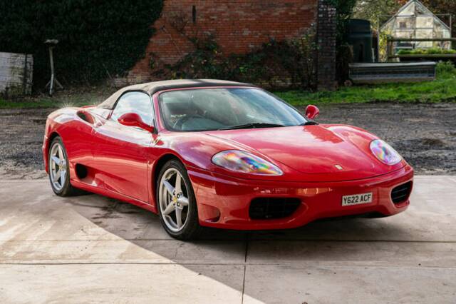 Imagen 1/50 de Ferrari 360 Spider (2001)
