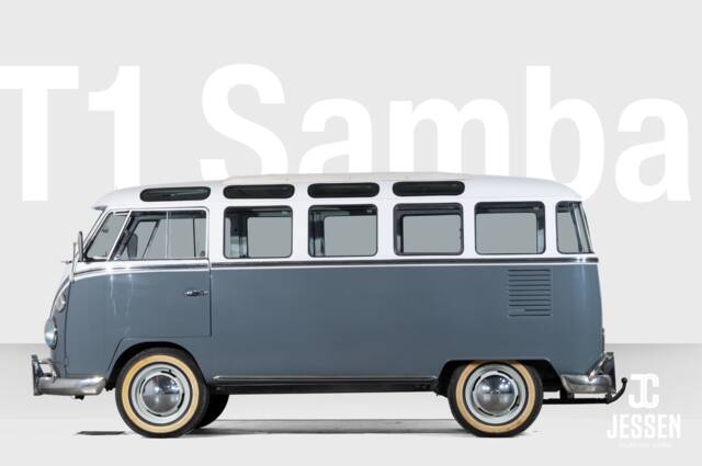 Samba-Fensterbus, perfekt restauriert, Gutachten, 7800 KM