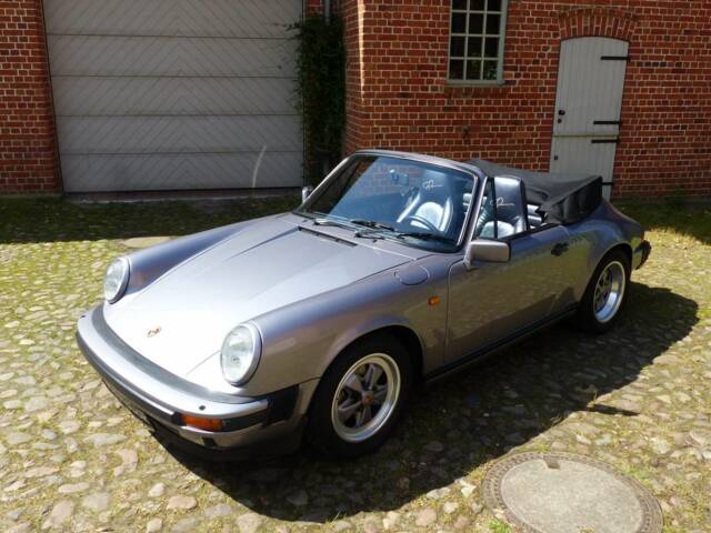 Porsche 911 Carrera 3.2 Cabriolet Jubiläumsmodell 1988