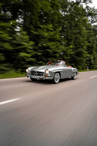 Mercedes-Benz 190 SL Silver for sale