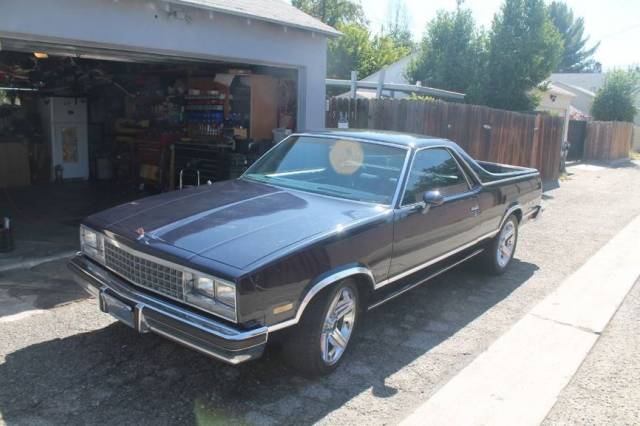 Imagen 1/12 de Chevrolet El Camino (1984)