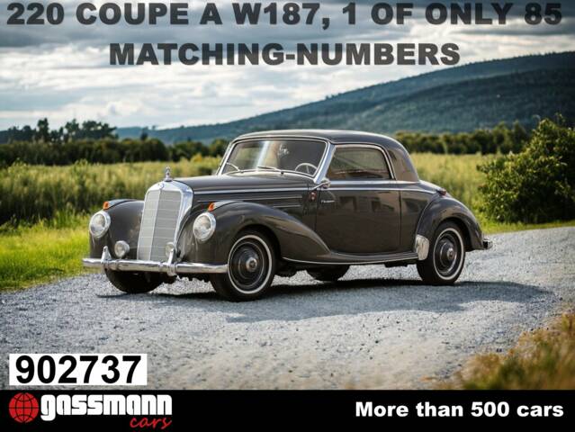 Afbeelding 1/15 van Mercedes-Benz 220 Coupe (1954)