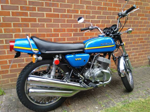 Immaculate, restored Kawasaki S2A 350
