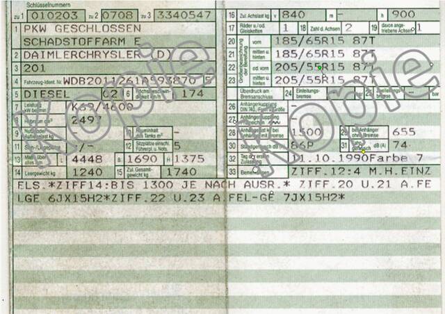 Bild 1/11 von Mercedes-Benz 190 D 2.5 (1990)