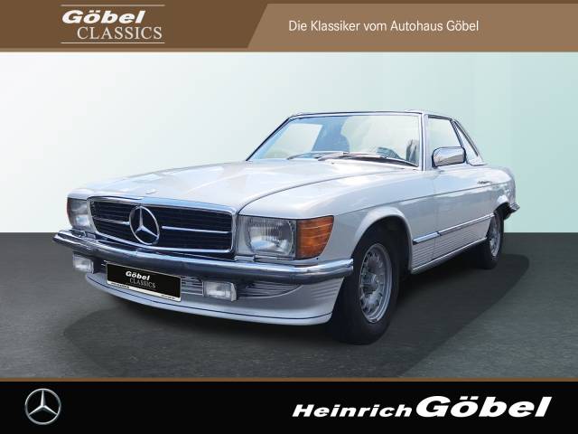 500 SL Silber/Leder beige