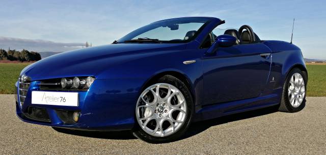ALFA ROMEO Brera Spider V6 JTS Selective 3/4 avant gauche