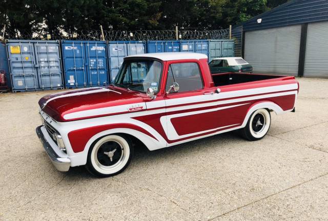 Custom Candy Apple & White paint