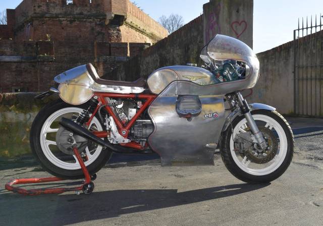 Moto importata da Inghilterra e accuratamente restaurata