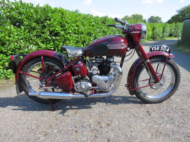 Image 1/36 of Triumph 5 T Speed Twin (1954)