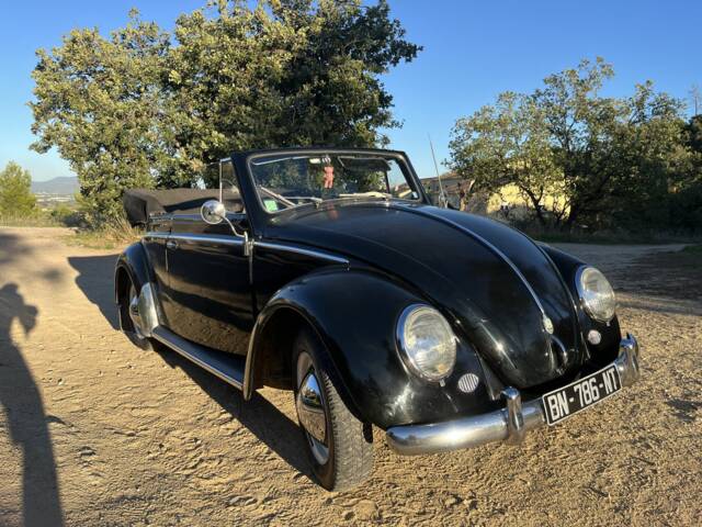 Image 1/8 of Volkswagen Beetle 1200 Convertible (1954)