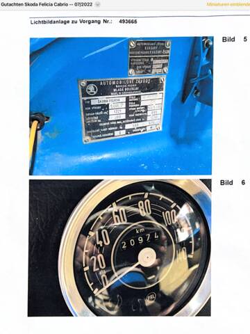 Image 1/10 of Skoda Felicia (1962)