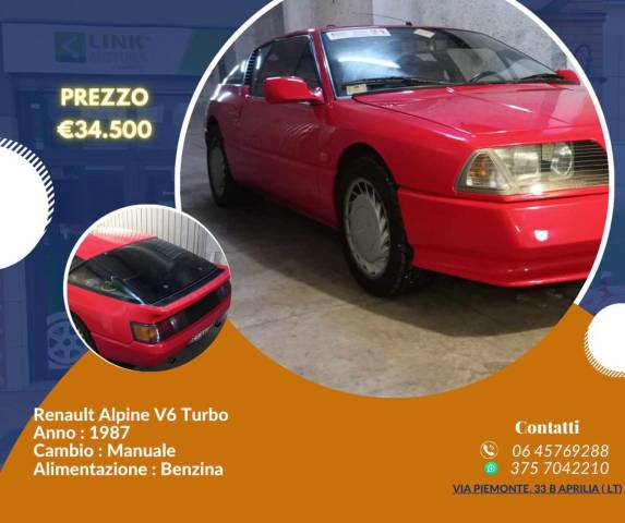 Bild 1/10 von Alpine GTA V6 Turbo (1987)
