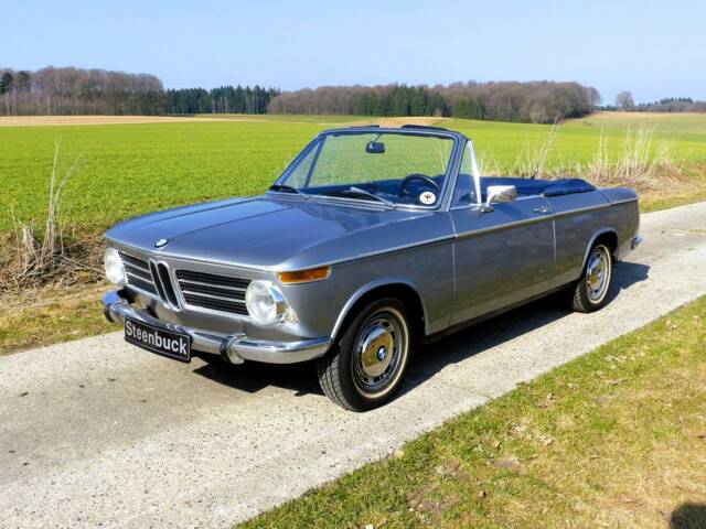 BMW 1600 Cabriolet silber metallic 1969